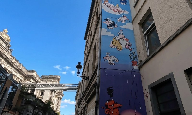 Comic Strip Trail in Brussels Comic Strip Trail in Brussels