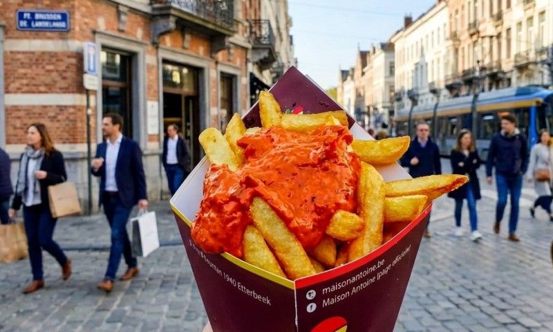 Maison Antoine frites Brussels Maison Antoine frites Brussels