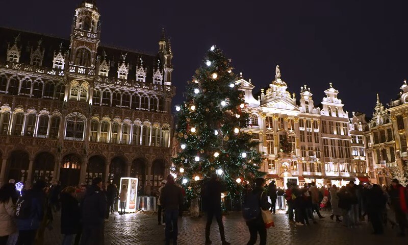 Christmas at Grand Place